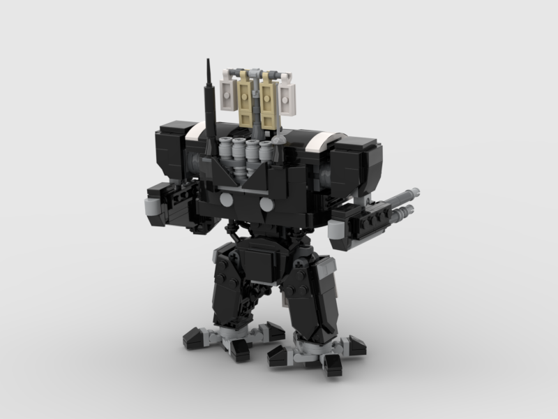 Brick_boss Black Templars DREADNOUGHT II