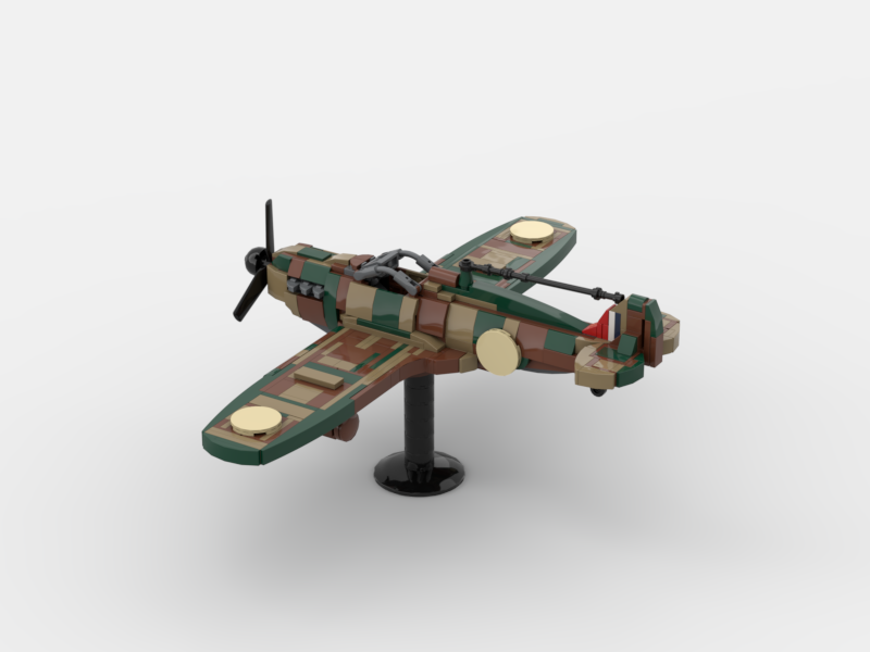 Brick_boss British RAF HAWKER HURRICANE III