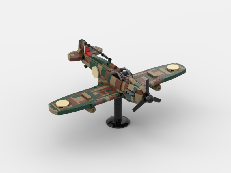 Brick_boss British RAF HAWKER HURRICANE III