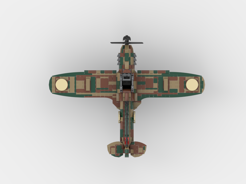 Brick_boss British RAF HAWKER HURRICANE III