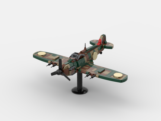 Brick_boss British RAF HAWKER HURRICANE II