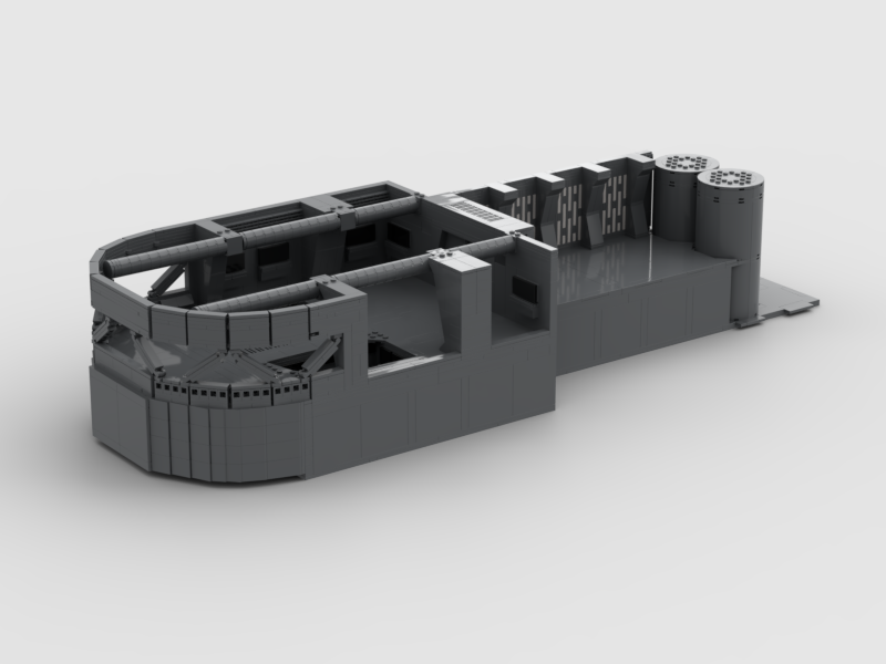 Brick_boss Imperial Corrisdor System Bridge