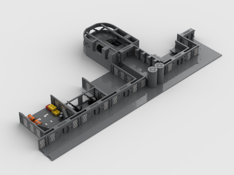 Brick_boss Imperial Corrisdor System Bridge