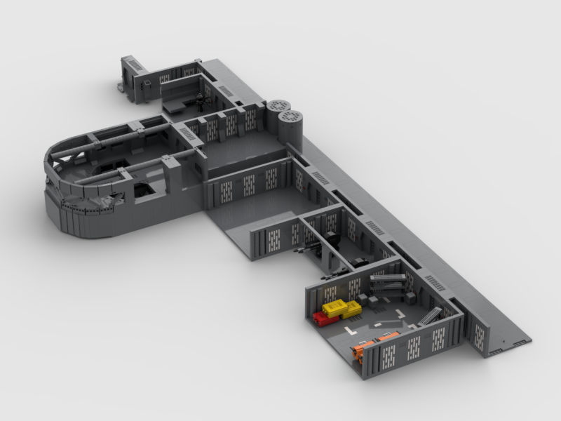 Brick_boss Imperial Corrisdor System Bridge