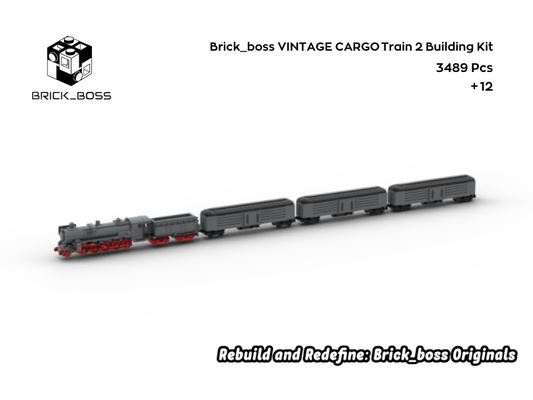 Brick_boss Vintage CARGO Train 2