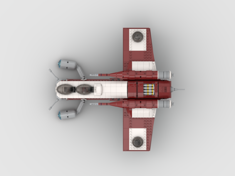 Brick_boss Coruscant Gunship V.2