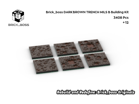 Brick_boss DARK BROWN TRENCH MILS B