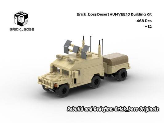 Brick_boss Desert HUMVEE 10