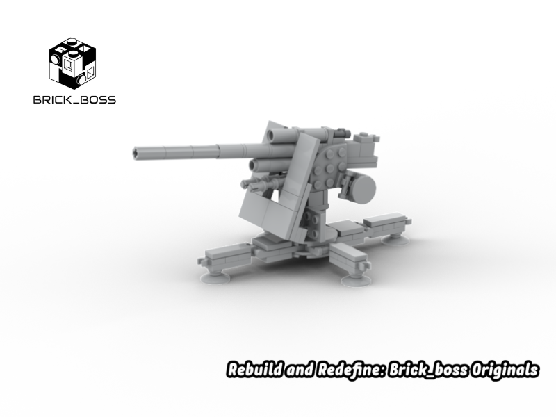 Brick_boss German 88mm Flak Gun