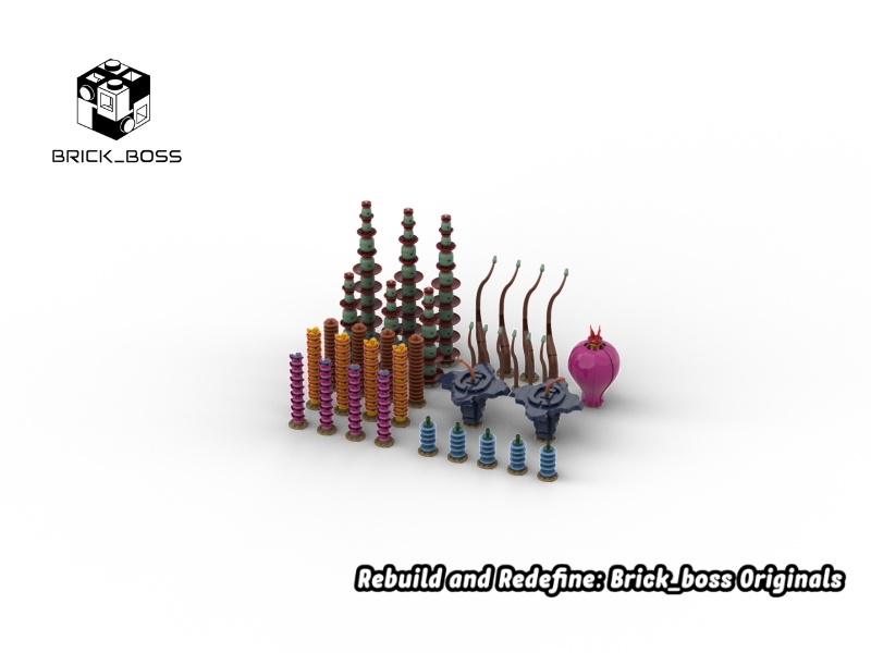 Brick_boss FELUCIA Foliage Pack II
