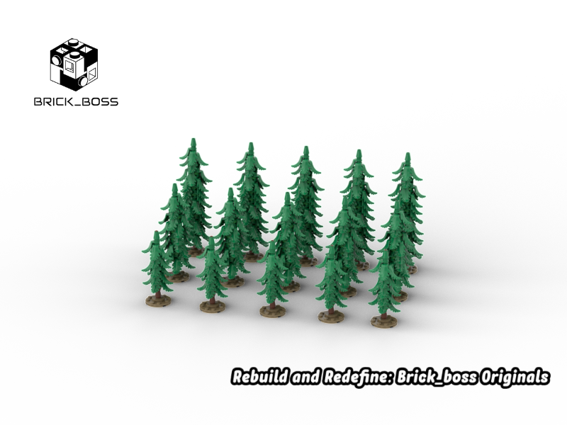 Brick_boss Foliage Pack 15