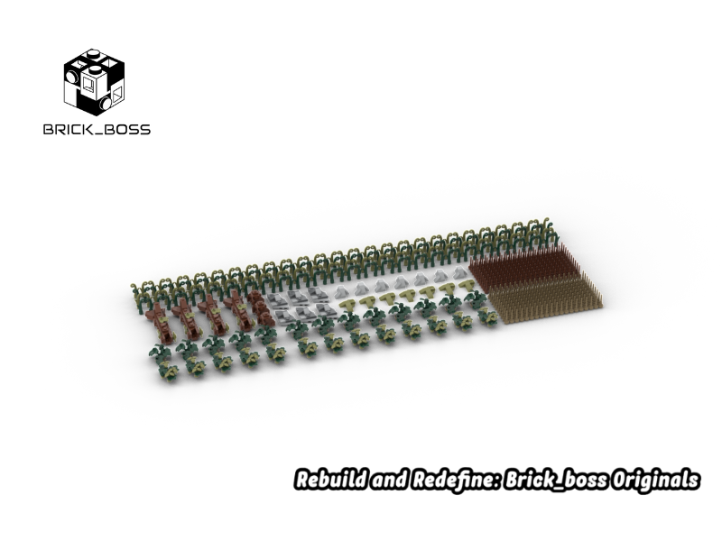 Brick_boss UNDERGROWTH I Foliage Pack