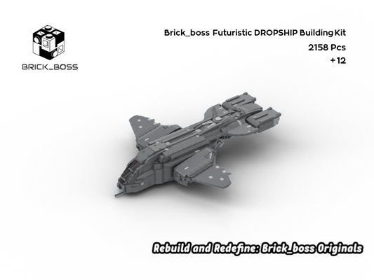 Brick_boss Futuristic PELICAN Dropship