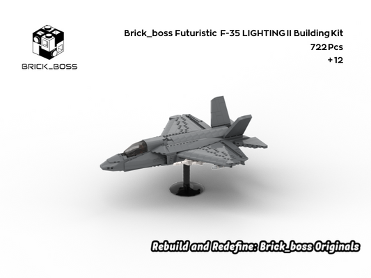 Brick_boss Futuristic F-35 LIGHTNING II