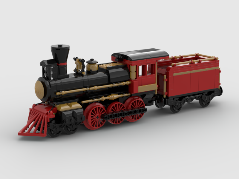 Brick_boss Far West Train