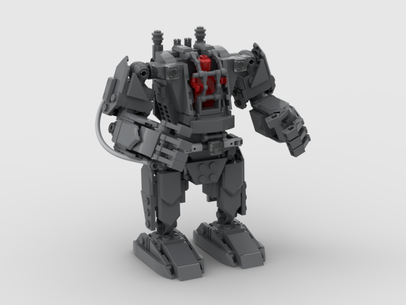 Brick_boss Futuristic Combat Mecha