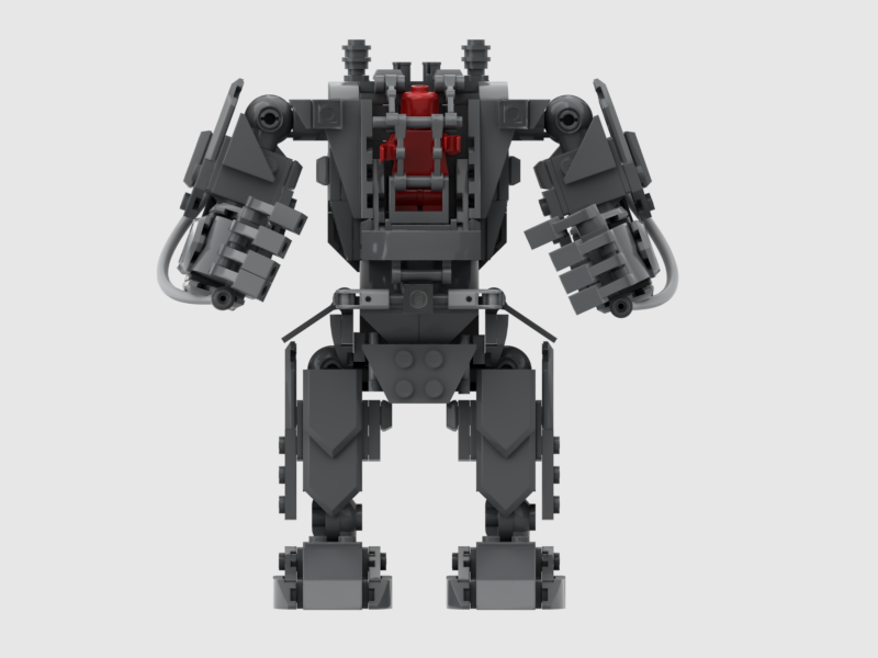 Brick_boss Futuristic Combat Mecha