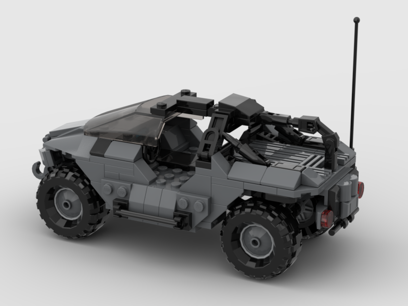 Brick_boss Futuristic Combat Jeep
