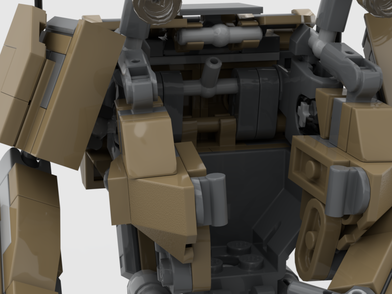 Brick_boss Futuristic Combat TITAN II