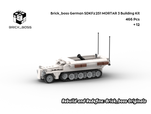 Brick_boss German SDKFZ-251 MORTAR 3