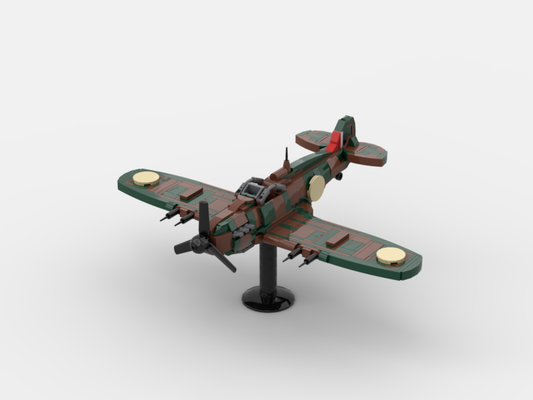 Brick_boss British RAF HAWKER HURRICANE