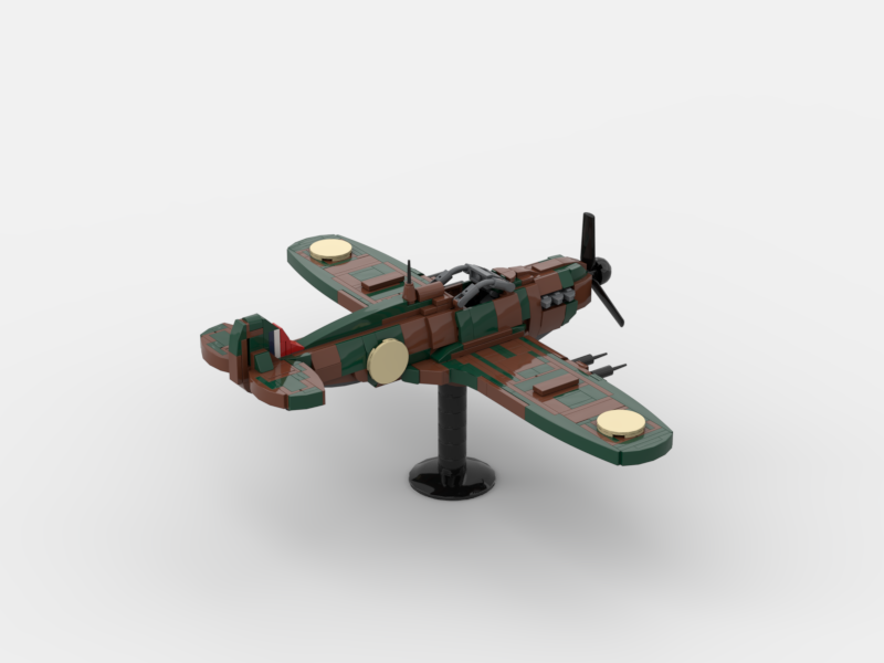 Brick_boss British RAF HAWKER HURRICANE