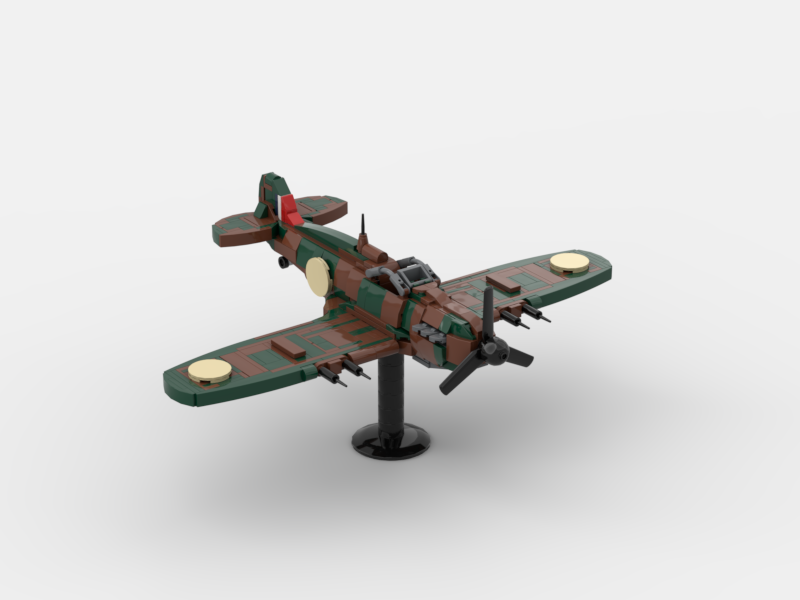 Brick_boss British RAF HAWKER HURRICANE