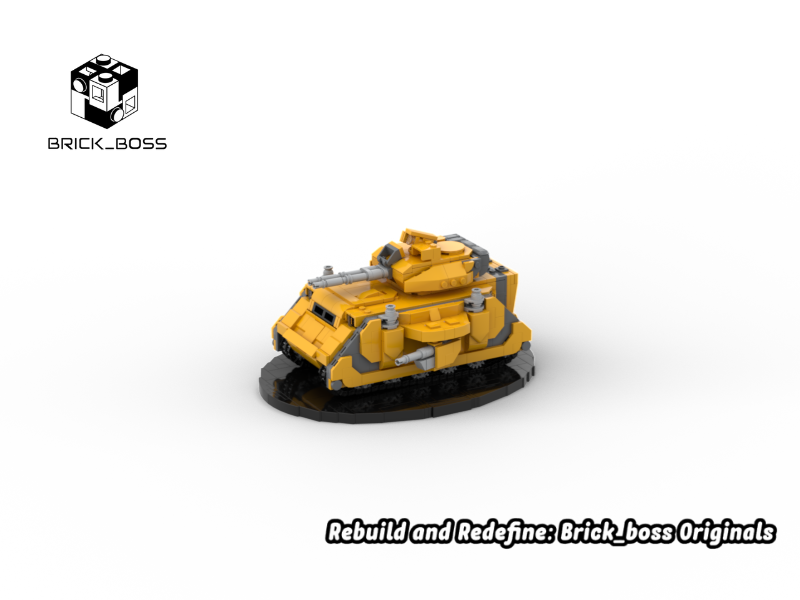 Brick_boss Imperial Fist PREDATOR Tank