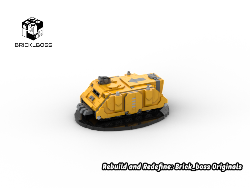 Brick_boss Imperial Fist RHINO Tank