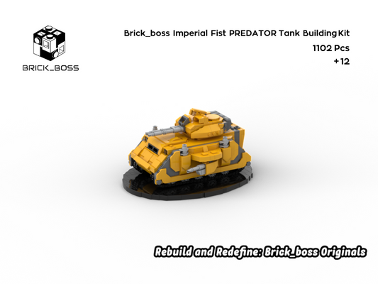 Brick_boss Imperial Fist PREDATOR Tank