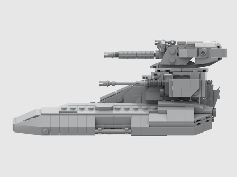 Brick_boss Imperial 2M Saber Tank