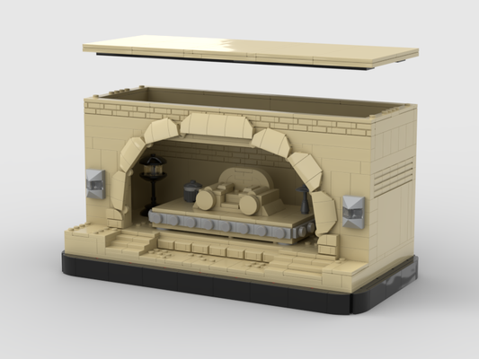 Brick_boss Jabba’s Throne Diorama