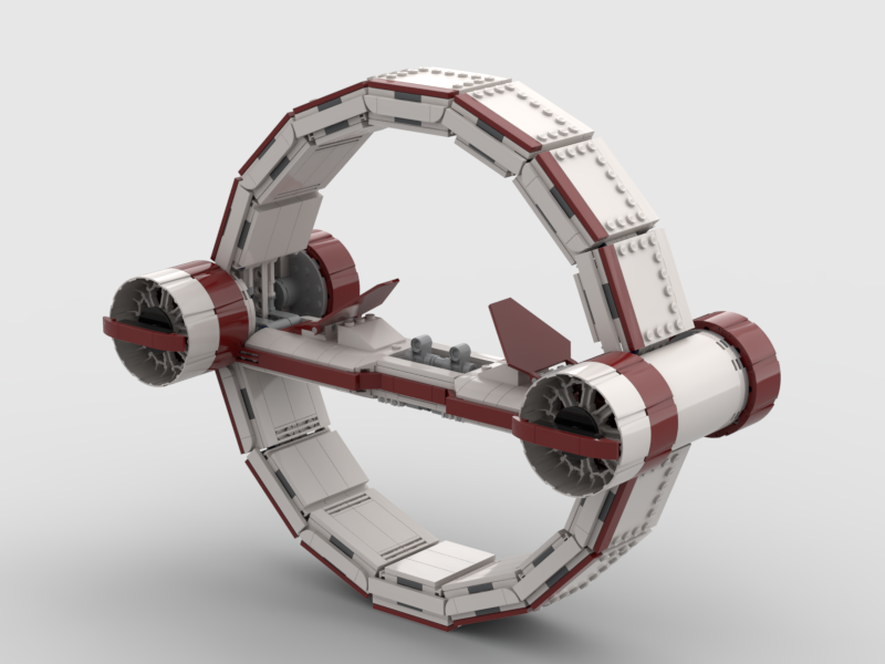 Brick_boss Starfighter Hyper Motor + Starfighter