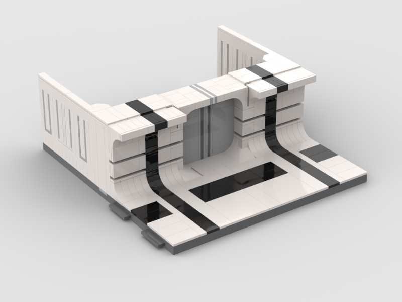 Brick_boss Kamino Modular Plain Room