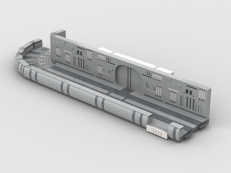 Brick_boss Kamino Modular Exterior Corridor System