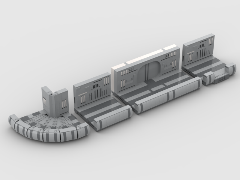 Brick_boss Kamino Modular Exterior Corridor System