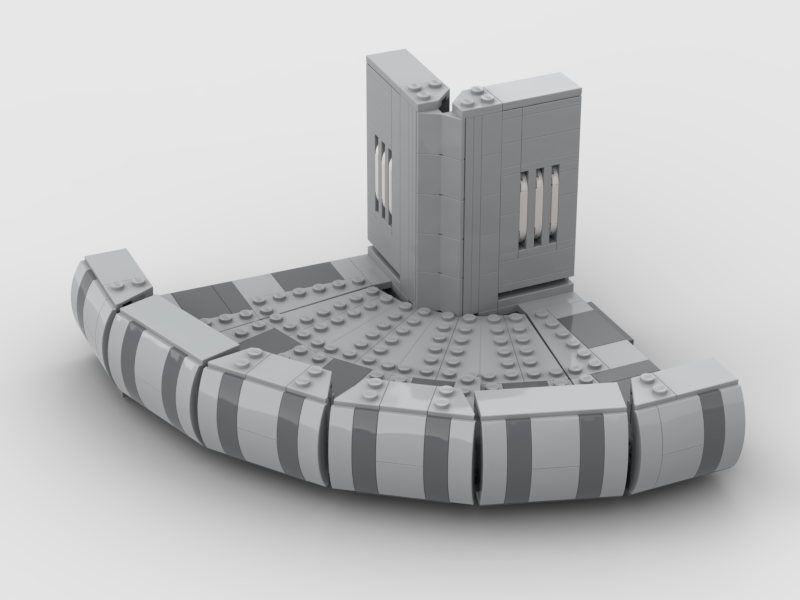 Brick_boss Kamino Modular Exterior Corridor System