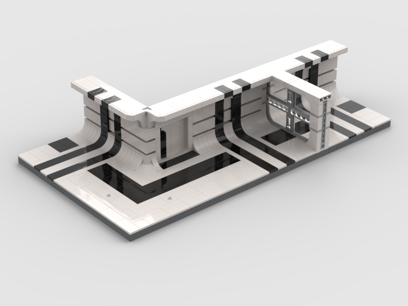Brick_boss Kamino Modular Corridor System
