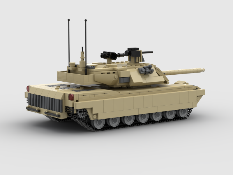 Brick_boss M1 Abrams Tank