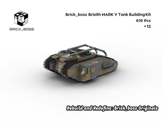 Brick_boss British MARK V Tank I