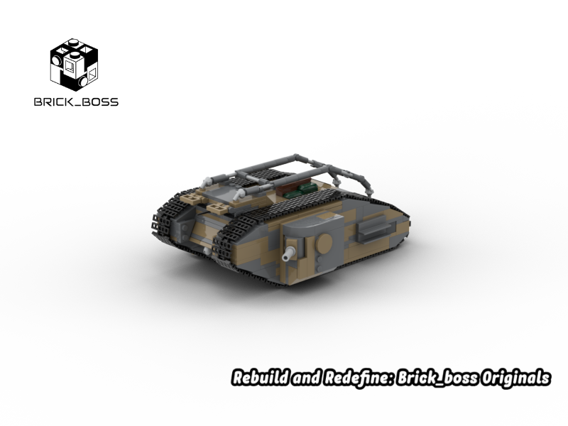 Brick_boss British MARK V Tank I