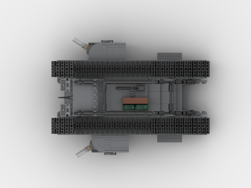 Brick_boss British MARK V Tank III