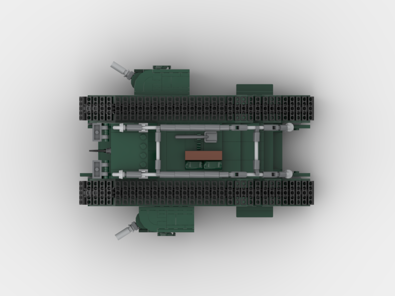 Brick_boss British MARK V Tank II