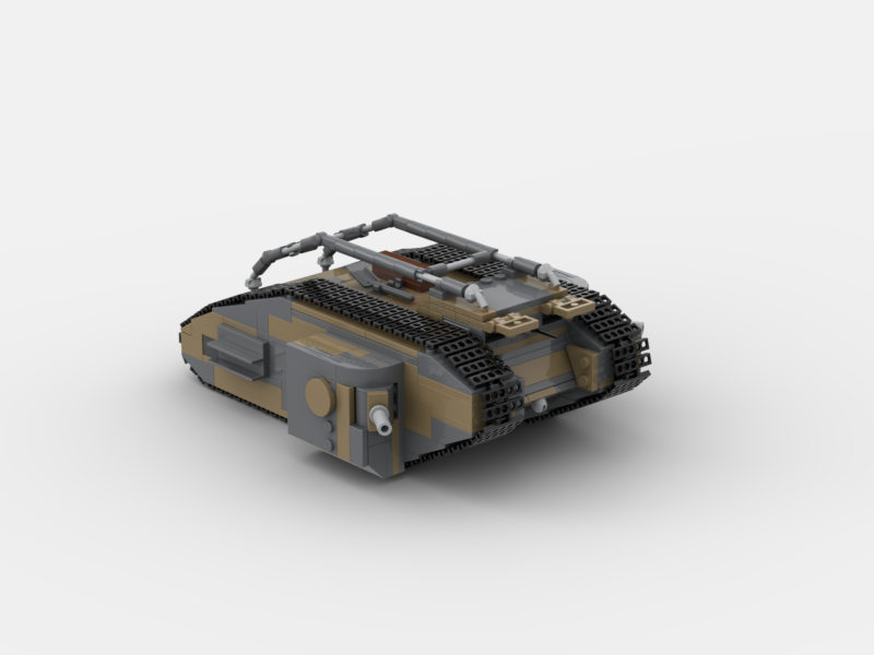 Brick_boss British MARK V Tank I