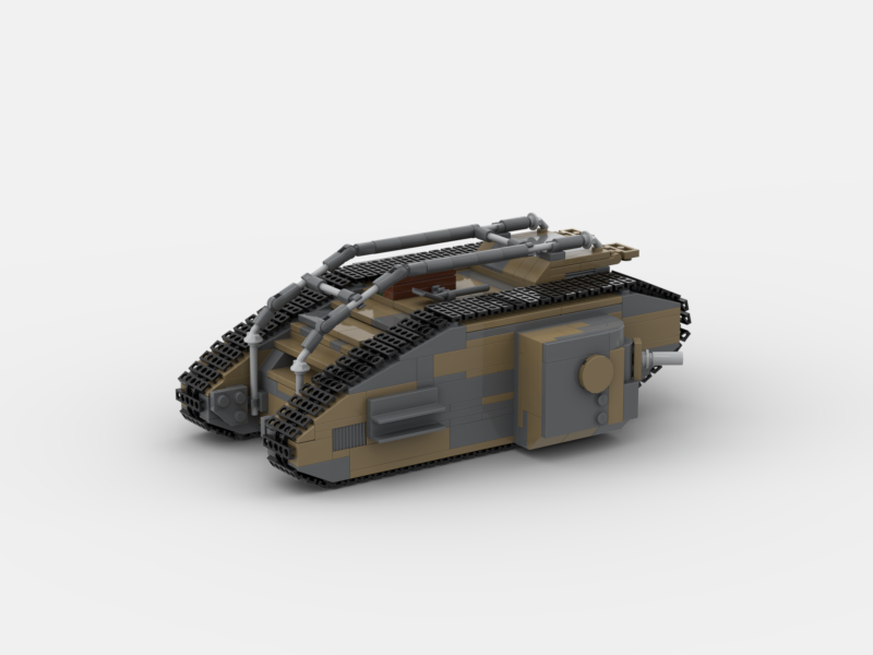 Brick_boss British MARK V Tank I