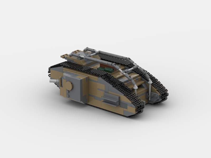 Brick_boss British MARK V Tank I