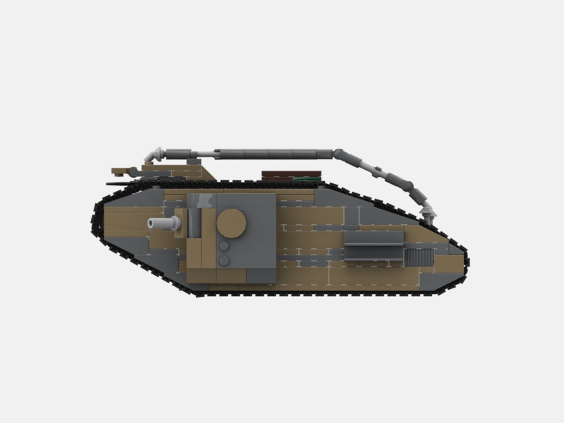 Brick_boss British MARK V Tank I