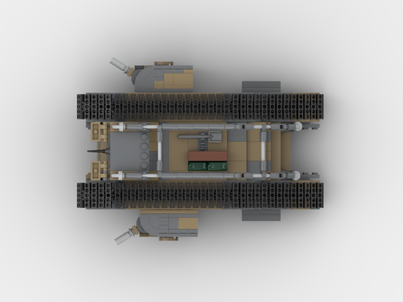 Brick_boss British MARK V Tank I