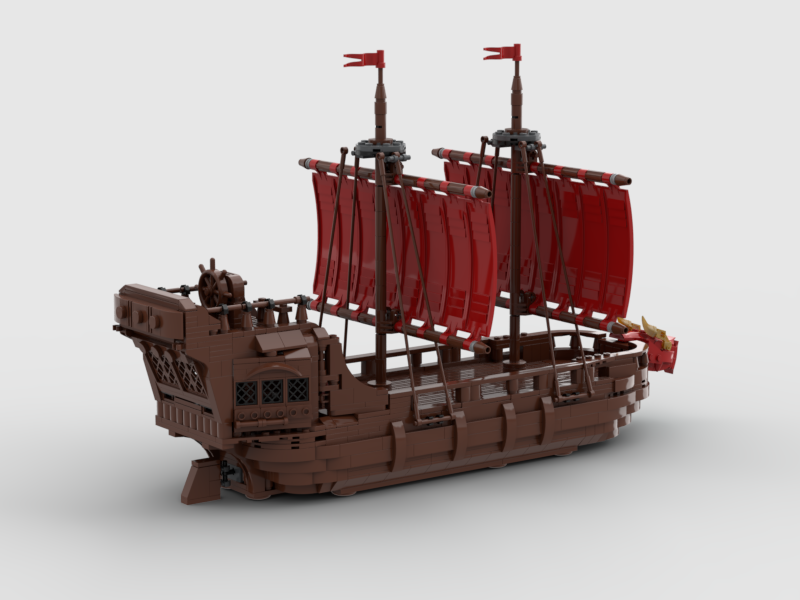 Brick_boss Medieval Fantasy Warship V.2