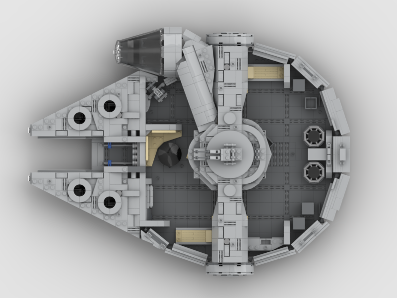 Brick_boss A New Hope Milennium Falcon